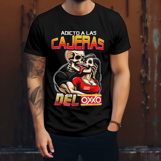Playera Calacas Chidas Oxxo